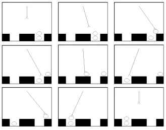 Figure 4: The same problem with a randomly chosen intermediate docking position