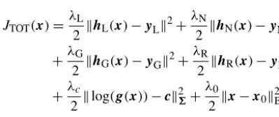Figure 9. Model resolution matrix for LAI and static EDCs as de-ﬁned by Eq. (52).