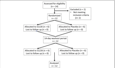 Fig. 1 Study design from enrollment to analysis following the CONSORT guidelines