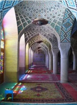 Fig. 6.  Colorful and small windows in many different shapes 