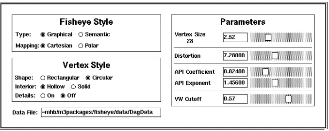 Figure 13: The control panel of our prototype system.