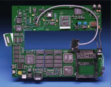Figure 2: The Lectrice circuit board.