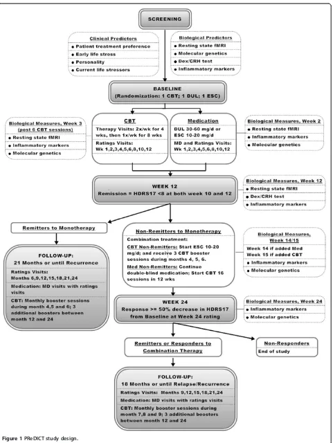 Figure 1 PReDICT study design.