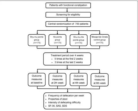 Figure 1 Trial flow chart.