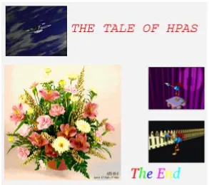 Figure 5: A scene from an HSL presentation