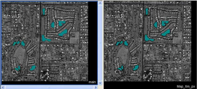 Figure   8:   Main   map   with   synchronized   content   of   the   ‘Map_6m_px’   (left);   content   of   ‘Map_6m_px’   (right). 