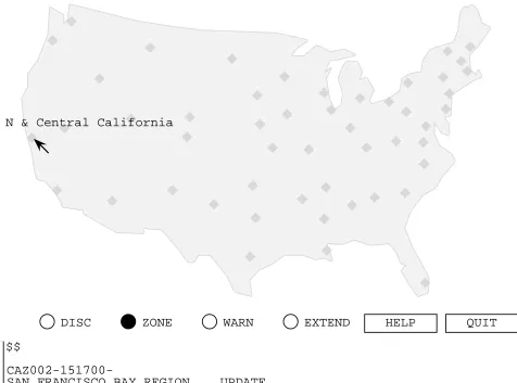 Figure 6: 48 states’ weather forecasts