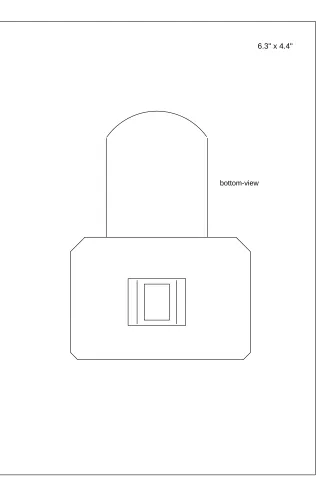 Figure 2: Bottom view of package assembly.