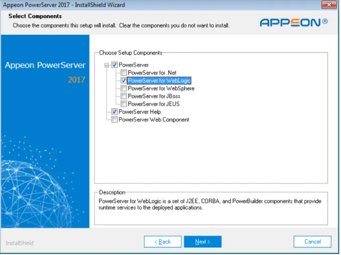 Figure 4.3: Select components