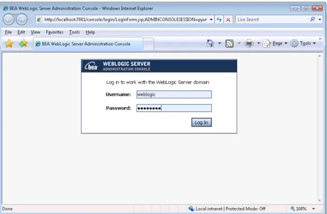Figure 4.4: WebSphere Login window