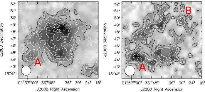 Fig. 1: NGC 628 observed at 8.35 GHz with the E ffelsberg 100-m telescope at a resolution of 81 00 