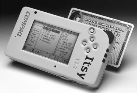 Figure 1: The Itsy pocket computer version 2.