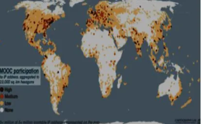 Figure 2. Poor MOOCs participation in in Africa  