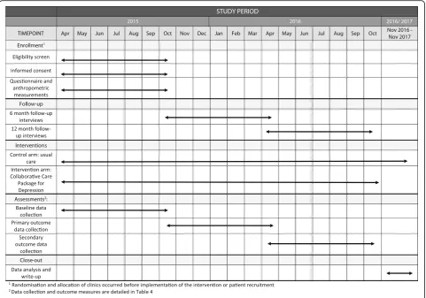 Fig. 1 Standard Protocol Items: Recommendations for Interventional Trials (SPIRIT) Figure