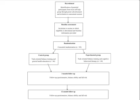 Fig. 2 Flow diagram for clinical trial