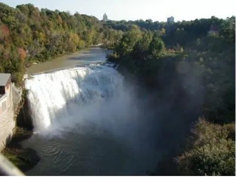 Figure 2: The lower falls of the Genesee River in Rochester, NY (EPA) 