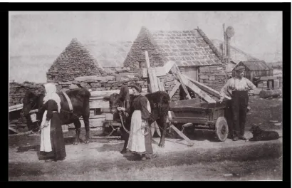 Figure 8: Rosie Family with wind driven Mill on Swona, circa 1916 Photographer unknown Source: William Annal 