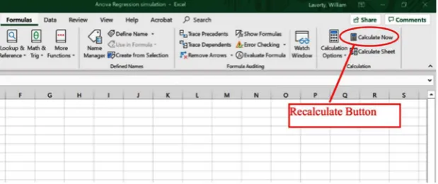 Figure 1. Excel recalculation. 