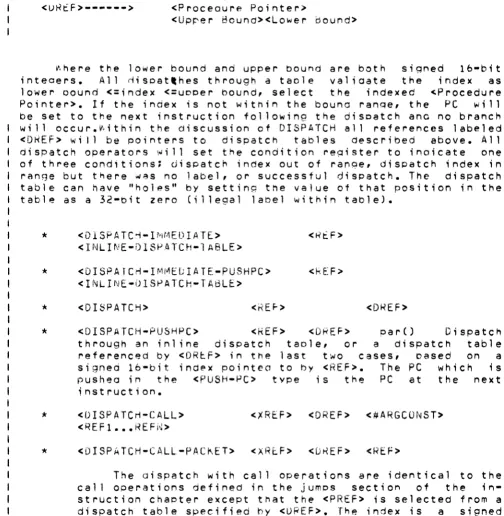 table can have "holes" by setting the value of that position table as a 32-bit zero (illegal label within table)