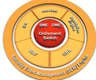 Figure 4 – Radware Attack Mitigation System