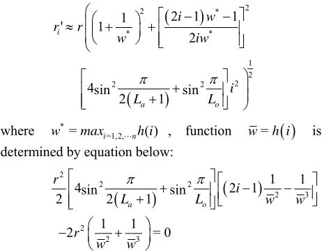 Figure 7Owhich is the core of the sphere space. We can get,  