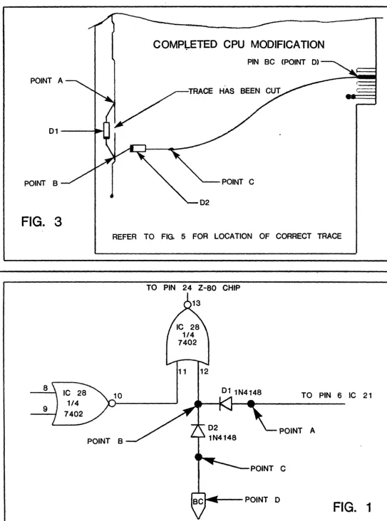 FIG. 3 REFER TO FIG. 5 FOR LOCA TION OF CORRECT TRACE 