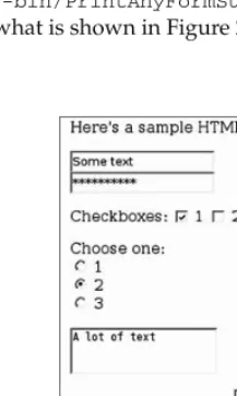 Figure 20-2 Change any of the form data you want and click one of the Submit buttons. You ’ ll be taken to a screen 