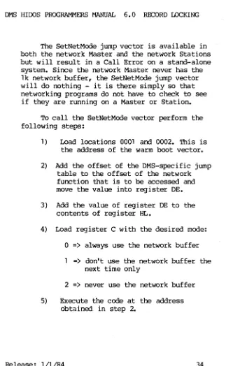 table to move function the offset of the network that is to be accessed and the value into register DE