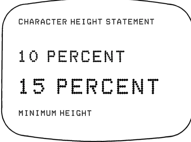 Figure 3-4. The CHARACTER HEIGHT Statement 