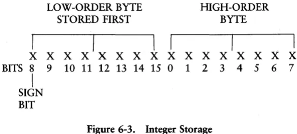 Figure 6-3. Integer Storage 