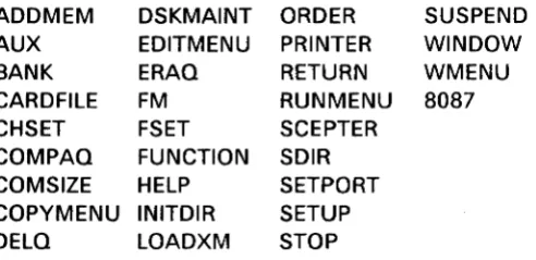 Table 2-4. Line-editing Commands 