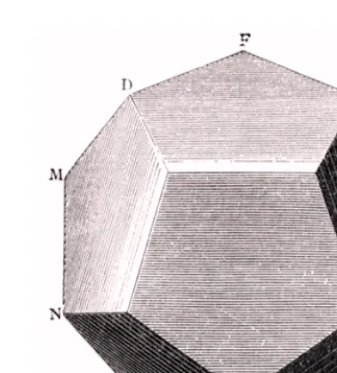 Figure 5-4. A dodecahedron, where the objective is to trace the edges so you visit each vertex exactly once