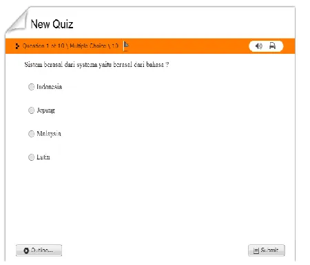 Figure 11.  Interactive tes overview 
