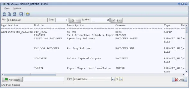 Figure A. You can view reports using the File Viewer or another designated viewer.