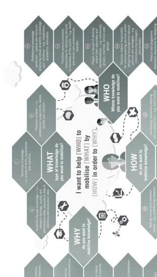 Figure 2: Why, whose, what, how framework for knowledge mobilisers