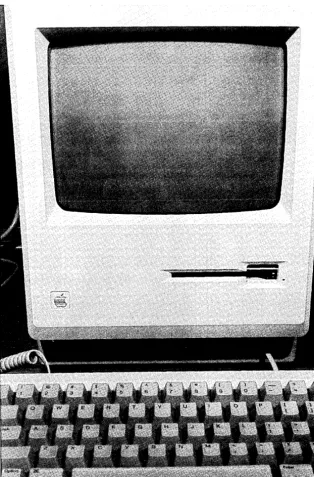 Fig. 1-2. the broke all of the established computer strength of the Macintosh The unusual lines of Macintosh computer "rules" when it was released in 1984