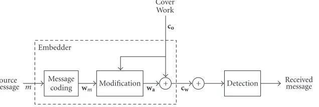 Figure 2: Watermarking using informed embedding.