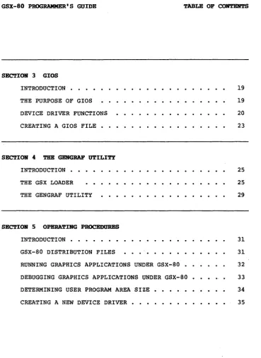 TABLE OP CONTENTS 