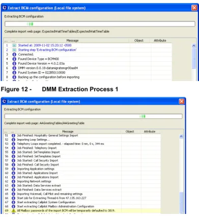 Figure 12 -   DMM Extraction Process 1 