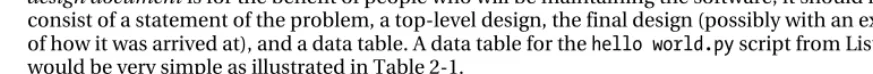 Table 2-1. An Example Data Table 