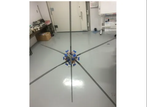 Fig. 8 Prototype model of the sensor probe with electromagnetic sensors