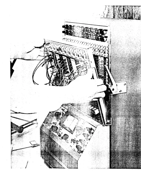 Figure 2. Inserting the Pre-Patch Panel 