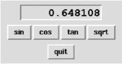 Fig. 6.11. GUI to be developed in Exercise 6.2.
