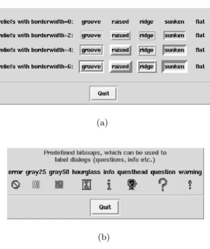 Fig. 6.16. The Demo menu in Figure 6.15 gives rise to the pulldown menu inFigure 6.17c
