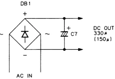 Figure 2-8. Rectifier and Smoothing Circuit