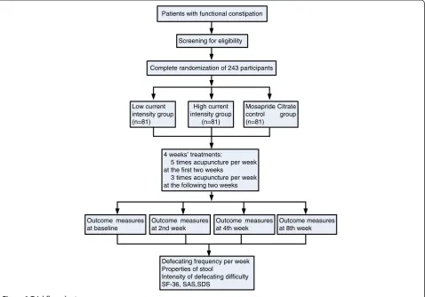 Figure 1 Trial flow chart.