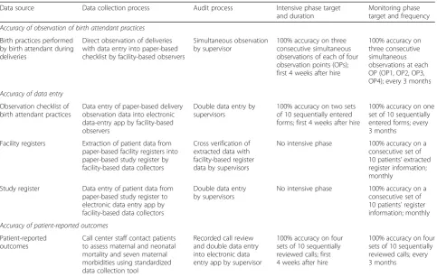 Fig. 1 Data quality accuracy report for patient-reported outcomes