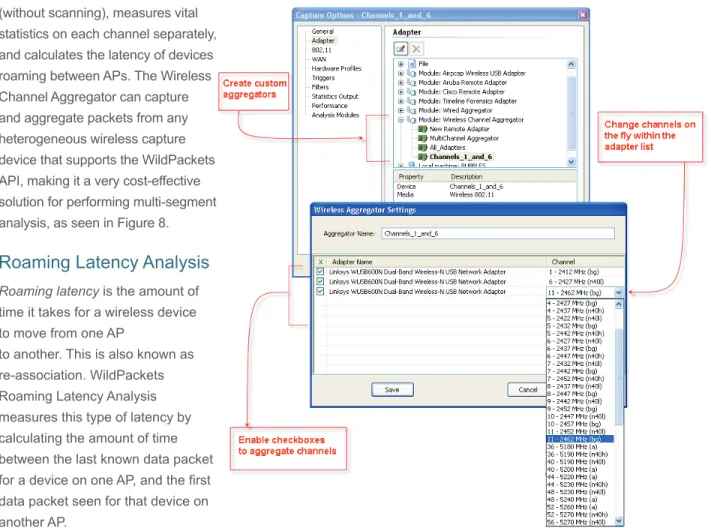Figure 8. Wireless Channel Aggregator Settings Dialog
