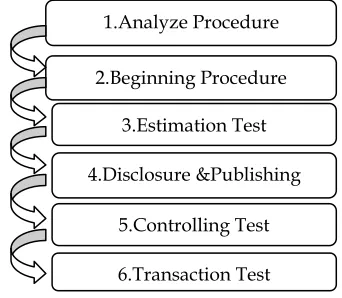 Figure 1. Source: Audit Procedure Steps  William F Messer,1997:8  