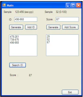Figure 1.0 show the example output of this application. You are advised to use sub  procedure/ function and array to answer this question